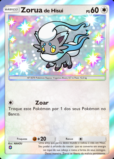 Zorua de Hisui #205