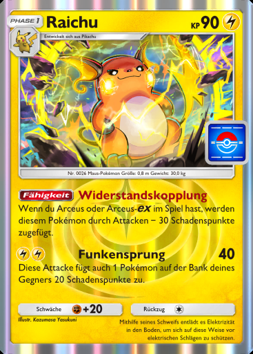 Raichu #044 · PROMO-A