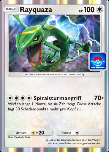 Rayquaza #063 · PROMO-A