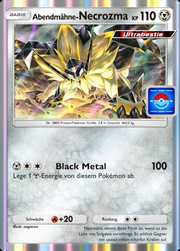 Abendmähne- Necrozma #079 · PROMO-A