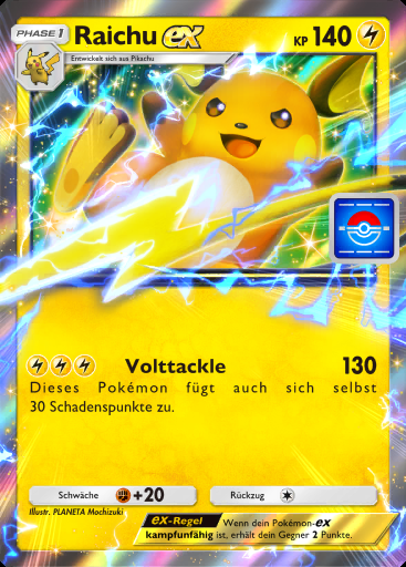 Raichu-ex #112 · PROMO-A