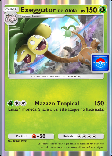 Exeggutor de Alola