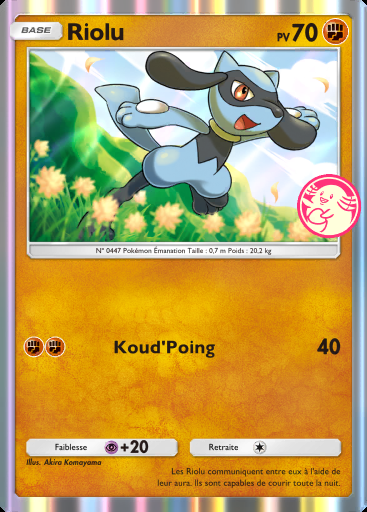 Riolu #059 · PROMO-A