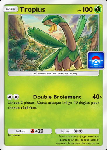 Tropius #102 · PROMO-A