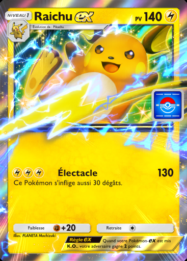 Raichu-ex #112 · PROMO-A