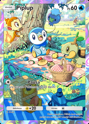 Piplup #034 · PROMO-A