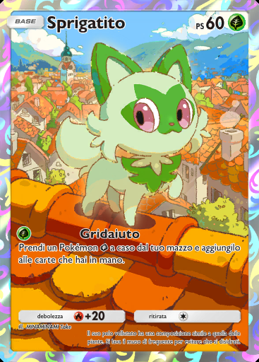 Sprigatito #052 · PROMO-A