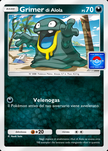 Grimer di Alola #072 · PROMO-A