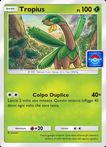 Tropius #102 · PROMO-A