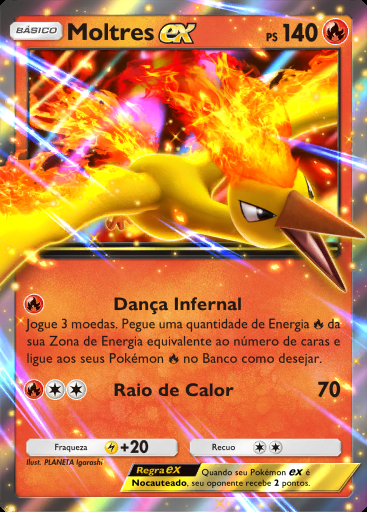 Moltres ex #025 · PROMO-A