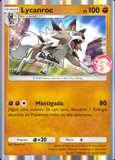 Lycanroc #068 · PROMO-A