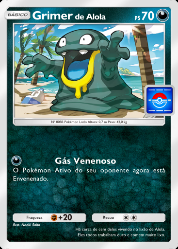 Grimer de Alola #072 · PROMO-A
