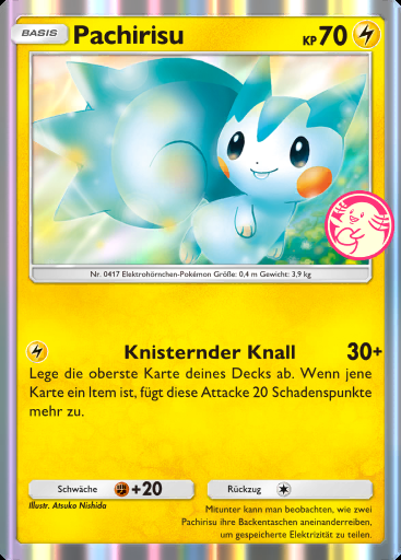 Pachirisu #085 · PROMO-B
