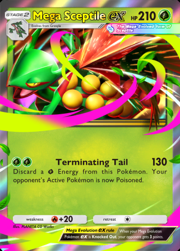 Mega Sceptile ex