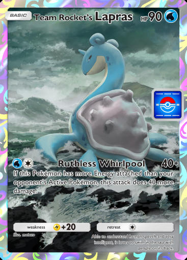 Team Rocket’s Lapras