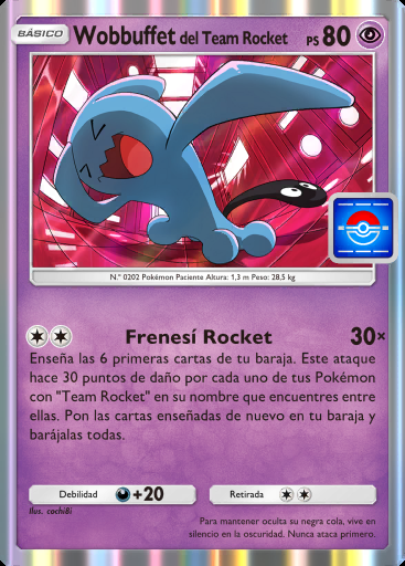 Wobbuffet del Team Rocket