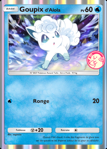 Goupix d'Alola #032 · PROMO-B