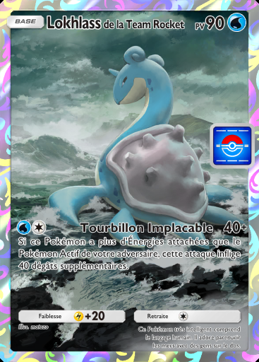 Lokhlass de la Team Rocket #089 · PROMO-B