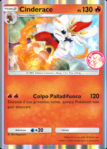 Cinderace #031 · PROMO-B