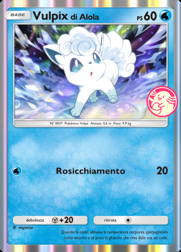 Vulpix di Alola #032 · PROMO-B