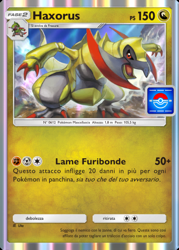 Haxorus #045 · PROMO-B