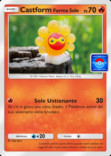 Castform Forma Sole #057 · PROMO-B