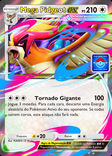 Mega Pidgeot ex #006 · PROMO-B