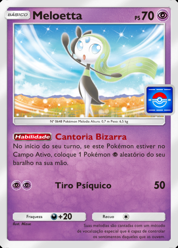 Meloetta #050 · PROMO-B