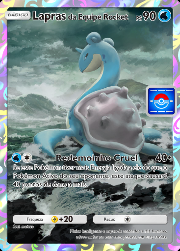 Lapras da Equipe Rocket #089