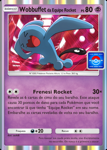 Wobbuffet da Equipe Rocket #091