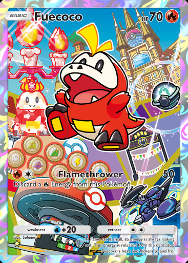 Fuecoco #026 · Special Pack: First Partners (SP1)