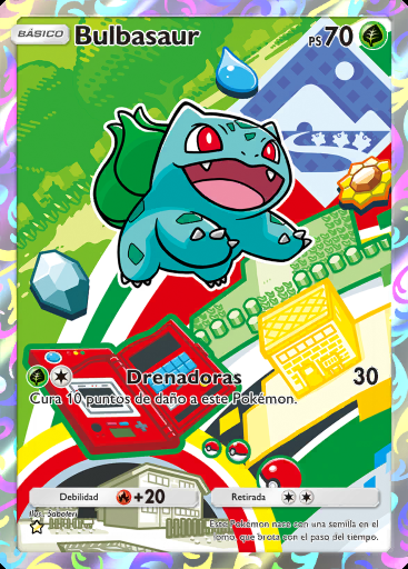 Bulbasaur #001 · Sobre extraordinario Primeros Compañeros (SP1)