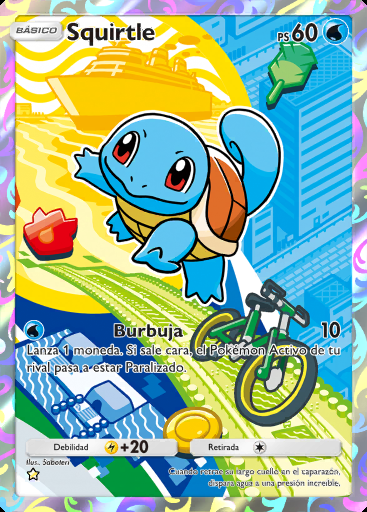 Squirtle #003 · Sobre extraordinario Primeros Compañeros (SP1)