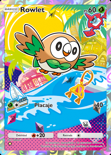 Rowlet #019 · Sobre extraordinario Primeros Compañeros (SP1)