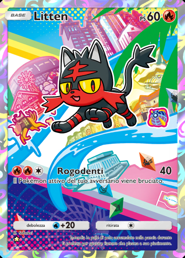 Litten #020 · Busta speciale: Primi Amici (SP1)