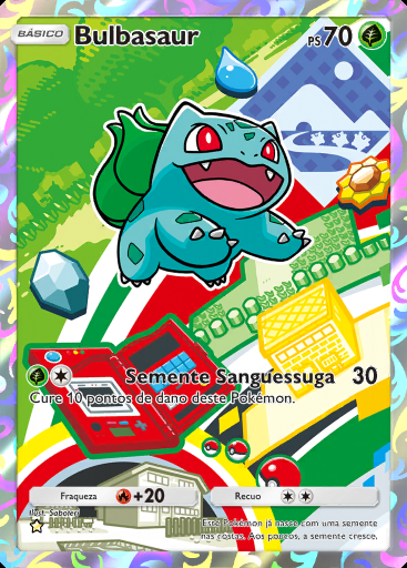 Bulbasaur #001 · Pacote Especial: Parceiros Iniciais
 (SP1)