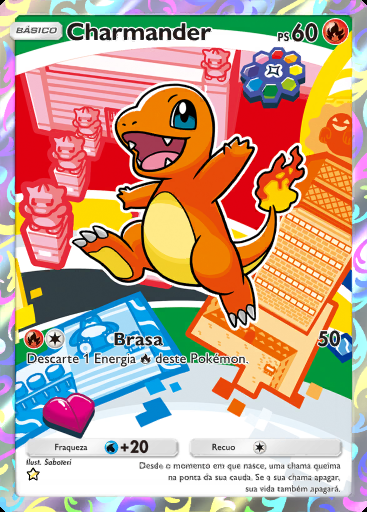 Charmander #002 · Pacote Especial: Parceiros Iniciais
 (SP1)
