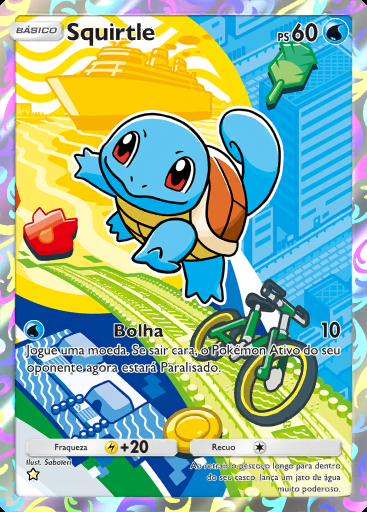 Squirtle #003 · Pacote Especial: Parceiros Iniciais
 (SP1)
