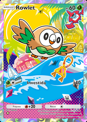 Rowlet #019 · Pacote Especial: Parceiros Iniciais
 (SP1)